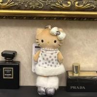 ราคา พร้อมสต็อกญี่ปุ่นฤดูหนาวขายดี NIC Sanrio Limited Chanel สไตล์ขายาวหนังสีดํา Love Kitty ตุ๊กตากระเป๋าจี้ (29094533689)