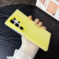 ราคา SAMSUNG 2IN1 Candy Matteซิลิโคนเคสโทรศัพท์สําหรับSamsung Galaxy S25 S24 S23 Ultra Plus S25 S24 S23 FEเลนส์กันกระแทกกันชนกรณีฝาครอบ (44121606322)