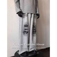 ราคา Pattern print gradient wide leg pants กางเกงเต้นรำขายาวเอวสูงเชือกผูกพิมพ์ลายกราฟิกสำหรับผู้หญิง (42372662135)