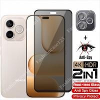 ราคา 2in1 สําหรับ Honor 600 Lite กระจกนิรภัยส่วนตัว Anti Spy ฝาครอบป้องกันหน้าจอ Anti Peek ฟิล์มความเป็นส่วนตัวสําหรับ Honor 600 Lite 600Lite Honor600 5G 2026 Anti Scratch 9H ความแข็ง (49857852398)