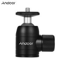 ราคา Andoer ขาตั้งกล้องหัวบอลหมุนได้ 360 องศาเข้ากันได้กับกล้อง DSLR Selfie Stick Monopod (49356222555)