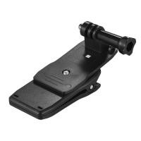 ราคา กระเป๋าเป้สะพายหลังสายรัดหมวกคลิป Mount 360 องศา Rotary Clamp Arm สําหรับ GoPro Hero 7 6 5 4 3 Xiaomi Yi Lite 4K Action กล้อง (43228775435)