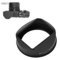 ราคา Tomlth Tomlth Square Lens Hood Fit สำหรับกล้อง Fujifilm X100VI อลูมิเนียมสีดำสี Vintage Light Blocking Shade การถ่ายภาพ (53808619034)