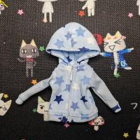 ราคา เสื้อผ้าเดียวไม่รวมตุ๊กตา Azone ob22 24 licca ตุ๊กตา เสื้อผ้าเด็กมีฮู้ดดาวน่ารักโบราณ (54405314620)