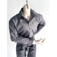 ราคา เสื้อผ้าเดียวไม่รวมตุ๊กตา bjd 75 Suit Shirt White Gray Base Top Long Sleeve (45908576577)