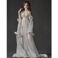 ราคา Bjd sd Doll Clothes 1 3 1 4 Nightgown Nightdress กระโปรงแขวนขนาดสามารถปรับแต่งได้ (25088072006)
