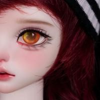 ราคา Just Eyeballs Doll Free แก้วคุณภาพสูง Bjd Eyeballs Fire of Glass Yellow 12 18mm (55357443286)