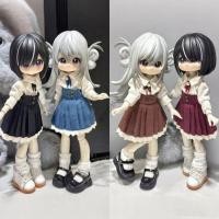 ราคา เสื้อผ้าเดียวไม่รวมตุ๊กตา Ob11 กระโปรงสูทวันหยุดโรมัน 1 12 bjd P9 P10 ใส่ได้ (57858187816)