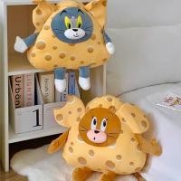 ราคา หมอนผ้าห่มการ์ตูน Tom Jerry หมอนตุ๊กตาชีส ผ้าห่มขนนุ่ม หมอนผ้าห่มอเนกประสงค์ หมอนออฟฟิศ (51653554678)