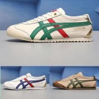 ราคา Onitsuka Mexico 66 SLIP ON รองเท้ากีฬาผู้ชาย หนังคุณภาพสูง รองเท้าวิ่งผู้หญิง KW5J (53107716933)