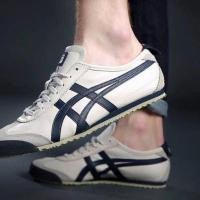 ราคา Onitsuka Tiger Mexico 66 รองเท้าผ้าใบทรงเตี้ยคละสีสําหรับผู้ชายและผู้หญิง ครบกล่อง (53107716866)