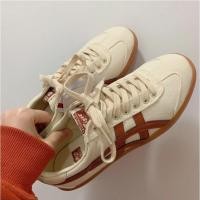 ราคา Onitsuka TOKUTEN รองเท้าผ้าใบลําลองผู้หญิง Retro รองเท้าเทรนนิ่งเยอรมัน (52657721774)