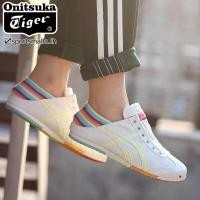 ราคา Onitsuka MEXICO 66 SLIP ON Rainbow รองเท้าผ้าใบระบายอากาศผู้ชายผู้หญิงรองเท้า All Match รองเท้าผ้าใบลําลอง 2FJR DCQT (47707736871)