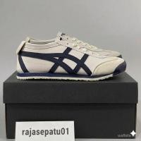 ราคา Onitsuka รองเท้ากีฬาลําลองครีม Navy Onitsuka ผู้ชายผู้หญิงเหมาะสําหรับสวมใส่ทุกวัน Unisex LHAR (26594446606)