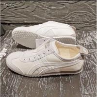 ราคา Onitsuka Mexico 66 SLIP ON รองเท้าวิ่งลําลองผ้าใบสีใหม่รองเท้ากีฬาผู้ชายรองเท้าผ้าใบผู้หญิง Mexico66 รองเท้าลําลอง Onitsuka (52507745560)