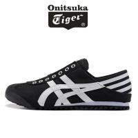 ราคา รองเท้าผ้าใบ ASICS Onitsuka Tiger Mexico 66 สีดำ ระบายอากาศได้ดี เหมาะสำหรับการเดินทางและการใช้งานทุกวัน (55557812294)