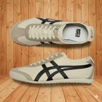 ราคา Onitsuka Tiger California 66 Cream Choco รองเท้าผ้าใบผู้ใหญ่ ใส่สบาย ไซส์ 36 43 (48607832290)