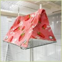 ราคา เปลญวนนกสําหรับกรง Breathable สามเหลี่ยม Parrot Swing Mat Conure Bed สําหรับ Cockatiel Conure Pigeon Lovebird fescantth (55508318274)