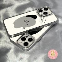ราคา น่ารัก Ghost กระจกสําหรับ Huawei Pura 70 Pro Plus Ultra P60 P50 P40 P30 Pro Mate 60 50 40 30 Pro Plus 50E 40E 30E Pro นุ่มปกหลังชุบกรอบเลนส์กันกระแทกเคสโทรศัพท์ (27465250488)