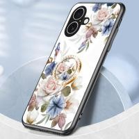 ราคา ดอกไม้น่ารักสําหรับiPhone 12 Pro Max Mini XR XS Max X SE3 SE2 2022 2020 ฝาครอบLuxury Elegance Lily Rose Peony MagnoliaGlossy Softปลอก (52805294449)