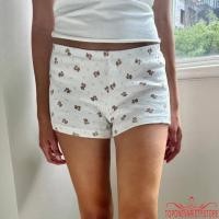 ราคา ท็อปวัน ผู้หญิงแฟชั่น กางเกงขาสั้น หมีพิมพ์ เอวยางยืด ฤดูร้อน สบายๆ (42604234485)