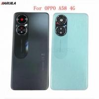 ราคา ฝาครอบแบตเตอรี่สําหรับ OPPO A58 ฝาหลัง กรอบกลางด้านหลังประตู (54456043595)