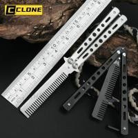 ราคา หวีผีเสื้อ CSGO หวีพับมือใหม่มือใหม่มีดไร้ใบมีดสแตนเลสของเล่นหวีผีเสื้อหมุนฝึกเดินทางแบบพกพา (22927155434)