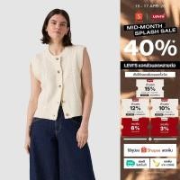 ราคา เสื้อสเวตเตอร์ Levi s Women s Ines Cable Sweater Vest (49555033995)