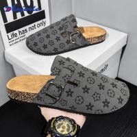 ราคา รองเท้า Birkenstock แบบครึ่งเปิด สวมใส่กลางแจ้งสะดวกสบาย ออกแบบมาให้เข้ากับทุกสไตล์ รองเท้าลำลองไซส์ใหญ่ (50057948068)
