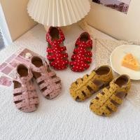 ราคา สาว Polka Dot รองเท้าแตะโรมัน 2026 ฤดูร้อน Birkenstock รองเท้าแตะสาว Breathable Soft Sole รองเท้าเจ้าหญิงเด็กฤดูร้อน 3 29 (54657907479)