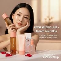 ราคา Rose Skincare Set SEASON ING เซตกุหลาบ Toner Serum Cream K Beauty Gift Set (27188168180)