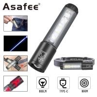 ราคา Asafee 6070 ไฟฉายคาดศีรษะ LED ระยะ 800LM 200 เมตร ปรับได้ ซูมได้ ปากกาแม่เหล็ก ไฟฟลัดไลท์ ไฟด้านข้าง พวงกุญแจ EDC ขนาดเล็ก ไฟฉายคาดหัว ไฟฉายแบบคลิปหนีบ (21895661279)