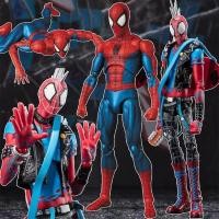 ราคา CT ของเล่น Spider Man Action Figure Collection สําหรับของขวัญตกแต่งเด็ก Punk Spider Man รุ่นข้อต่อที่สามารถเคลื่อนย้ายได้ (43050713009)