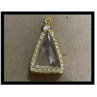 ราคา กรอบพระนางพญา กรอบทองไมครอนประดับเพชร (20719017056)