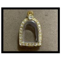ราคา กรอบพระซุ้มกอ กรอบทองไมครอน ประดับเพชร (20119016402)