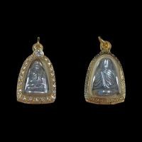 ราคา หลวงพ่อเงินวัดบางคลานเนื้อเหล็กไหลเงินยวงพร้อมกรอบทองเหลืองประดับขาว (11347511862)