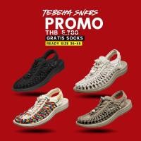 ราคา รับประกันของแท้100 รองเท้าแตะสาน Keen Uneek ของแท้ ระบายอากาศได้ดี สวมใส่สบาย เหมาะสำหรับทั้งชายและหญิง (55257593299)