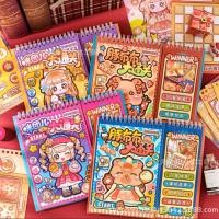 ราคา Mi Tuaner วันส่งท้ายปีเก่า หนังสือเกม Breakthrough หนังสือสติกเกอร์น่ารัก Kapibara Dress Up ปริศนาหนังสือที่เงียบสงบเด็กภูมิทัศน์ (52657547101)