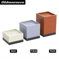 ราคา กันลื่น ที่เสริมขาโต๊ะ กันรอยพื้นเฟอร์นิเจอร์ แผ่นรองขาเก้าอี้โลหะกันลื่น ขารองเครื่องซักผ้า ขายาง เหมาะสำหรับโต๊ะ เตียง (43208776363)