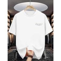 ราคา เสื้อยืดแขนสั้นผู้ชาย ลายคำคมสร้างแรงบันดาลใจ มาพร้อมสไตล์สตรีทแวร์และแฟชั่นลำลอง เหมาะสำหรับกิจกรรมกลางแจ้งทุกวัน (47005014304)