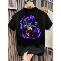 ราคา เสื้อยืดแขนสั้นสำหรับผู้ชายในฤดูร้อน ลายธงม่วงซามูไร เหมาะสำหรับกิจกรรมกลางแจ้งและสไตล์สตรีทแวร์ (49956106486)