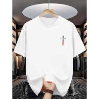 ราคา เสื้อยืดแขนสั้นผู้ชายลายธงปารีส สวมใส่ง่ายทุกวัน เหมาะสำหรับสไตล์สตรีทแวร์และแฟชั่นลำลอง (51104900971)