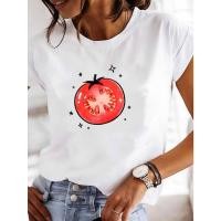 ราคา เสื้อยืดแขนสั้นฤดูร้อนสำหรับผู้หญิง เหมาะสำหรับกิจกรรมกลางแจ้ง แฟชั่นลำลองและสตรีทแวร์ (46555262218)