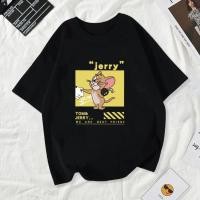 ราคา เสื้อยืดแฟชั่นผู้หญิงใส่สบายสุดๆพิมพ์ลายการ์ตูนเจอร์รี่น่ารักผ้านิ่มใส่สบาย (43928341587)