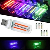 ราคา Touch Control รถ Mini USB LED บรรยากาศปรับความสว่างโคมไฟตกแต่งสําหรับ Party Ambient อุปกรณ์ตกแต่งภายในรถยนต์ตกแต่ง Night Light (42765425805)