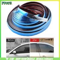 ราคา ร้านอยู่ที่ไทย คิ้วโครเมี่ยมรถยนต์ กว้าง6 10MM ยาว3M สีดำ สีเงิน ติดยางขอบกระจก กันกระแทกกันชน (26355902584)
