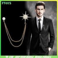 ราคา เข็มกลัดสำหรับติดเสื้อสูท สำหรับผู้ชาย สองสี หรูหรา เครื่องประดับ (24068945519)