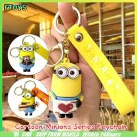 ราคา จัดส่งใน24ซม พวงกุญแจจี้ตุ๊กตาการ์ตูนมินเนี่ยนน่ารัก ขนาด8CM ของเล่นสําหรับเด็ก ห้อยกระเป๋า (44258130353)