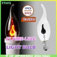 ราคา จัดส่งใน24ซม E14 E27 โคมไฟเปลวไฟ หลอดไฟ Led สไตล์วินเทจ 3W หลอดไฟตกแต่งย้อนยุค ประหยัดพลังงาน ไดนามิก (44852583523)