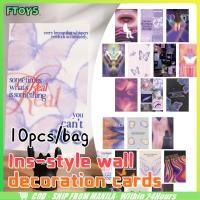 ราคา จัดส่งใน24ซม 10ชิ้น สติ๊กเกอร์ติดผนัง DIY ภาพโปสเตอร์ติดผนัง หนา0 3CM ตกแต่งบ้าน กระดาษการ์ด (42255810033)